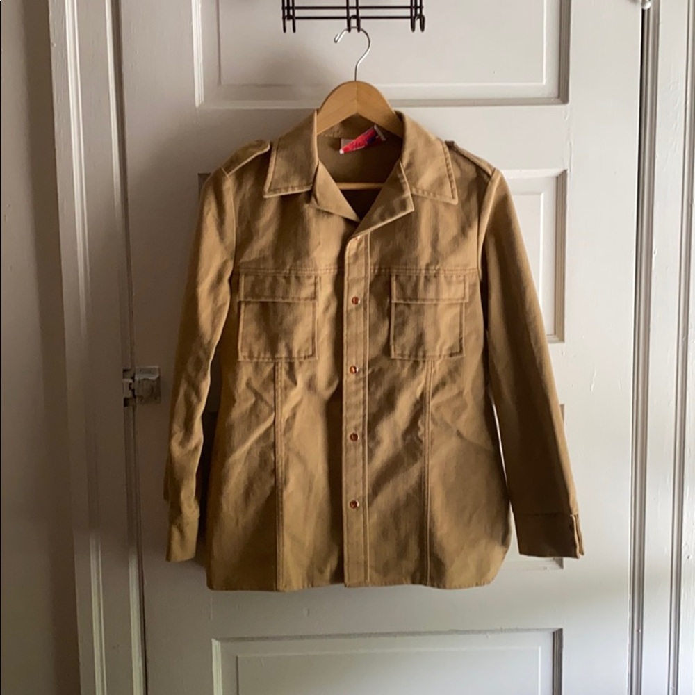Vintage Western Style Shirt distressed cowboy